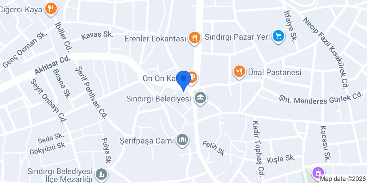 Han Kuyumculuk Sındırgı konumu