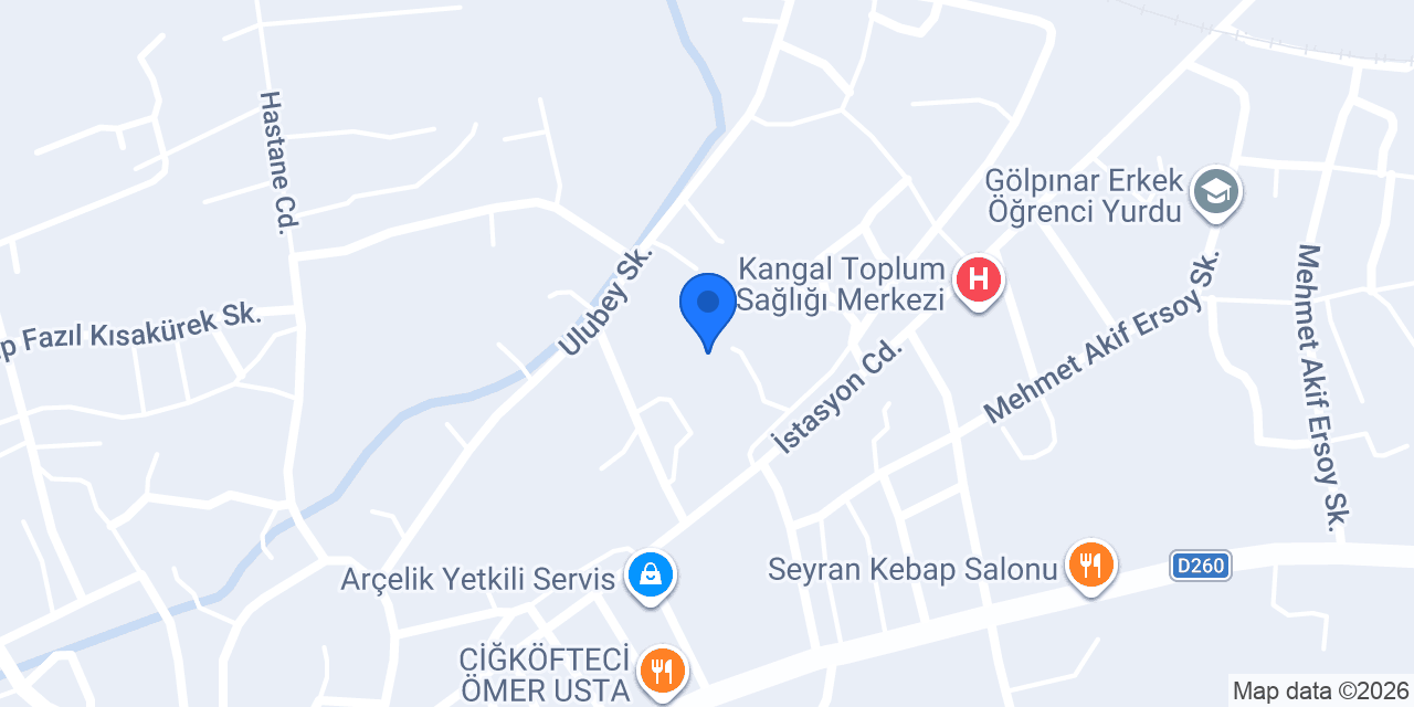 Atatürk İlkokulu konumu