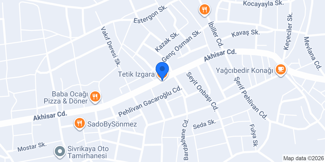 Tetik Izgara konumu