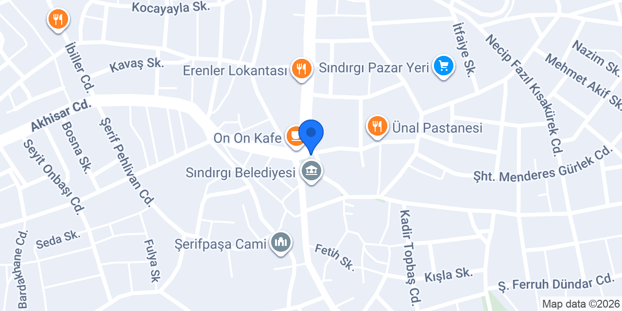 Yakamoz Erkek Kuaförü konumu