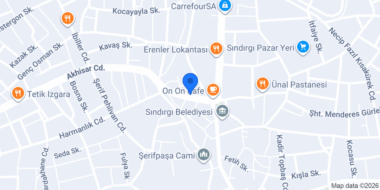 Cadde 10 Fastfood konumu