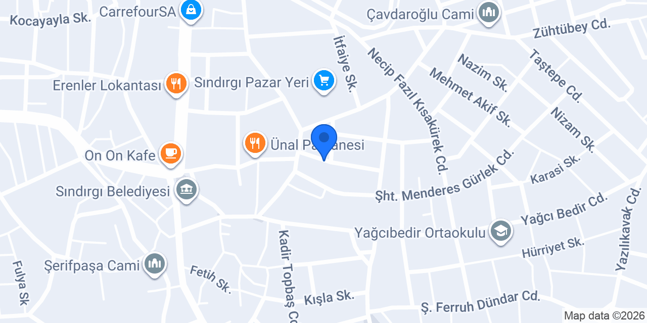 Enfes Tantuni konumu