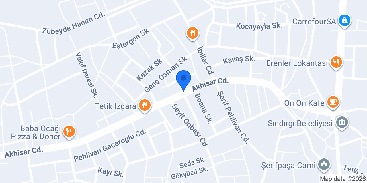 Buse Kuaför konumu