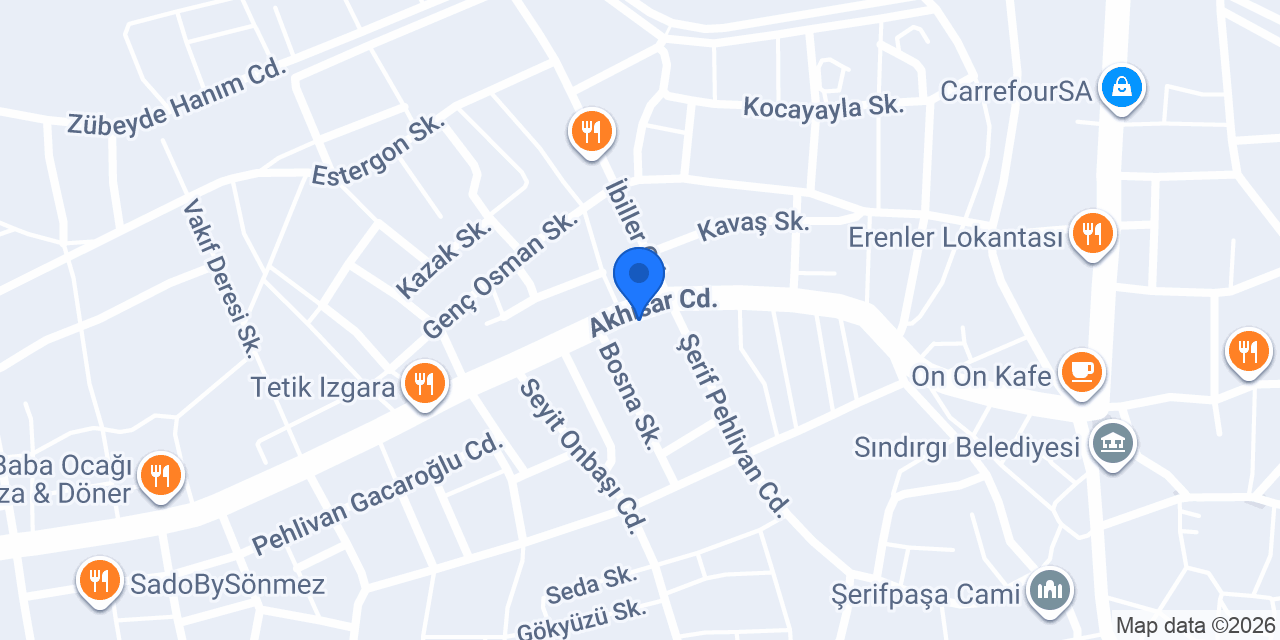 Şahin ticaret konumu
