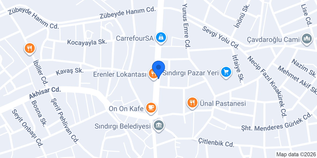 Üç Yıldız Pide Salonu konumu