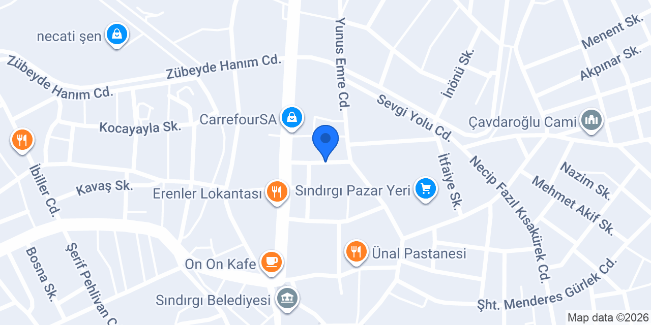 SİTE Kahvaltı Salonu konumu
