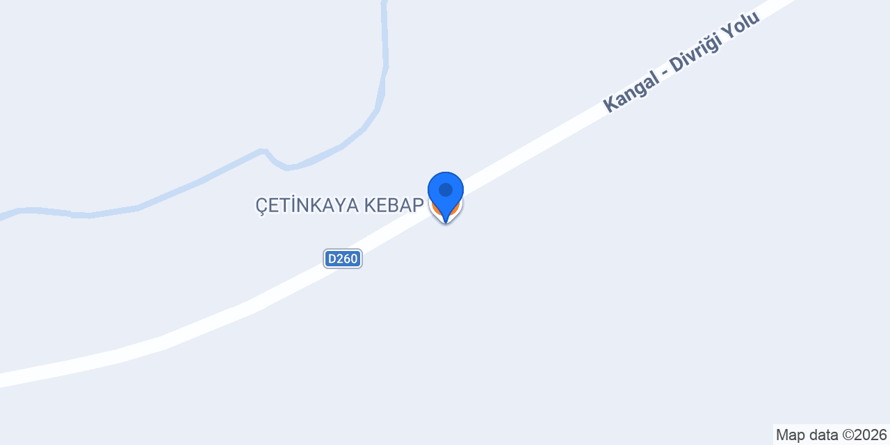 ÇETİNKAYA KEBAP konumu