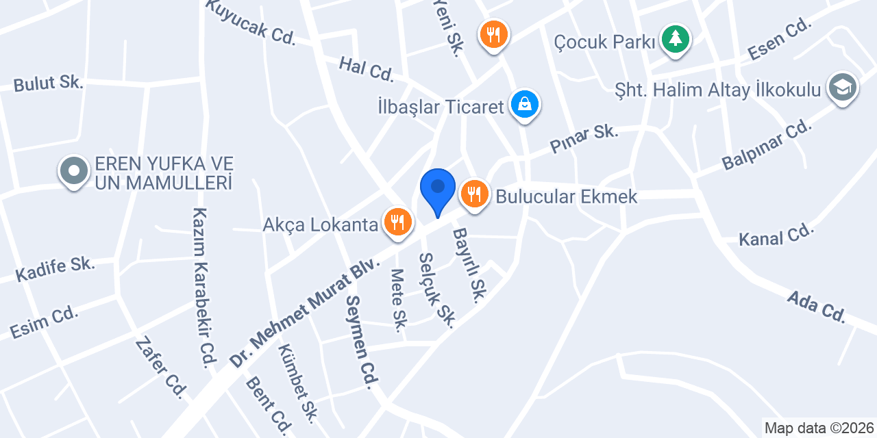 ÇANDIR ALVER MARKET konumu