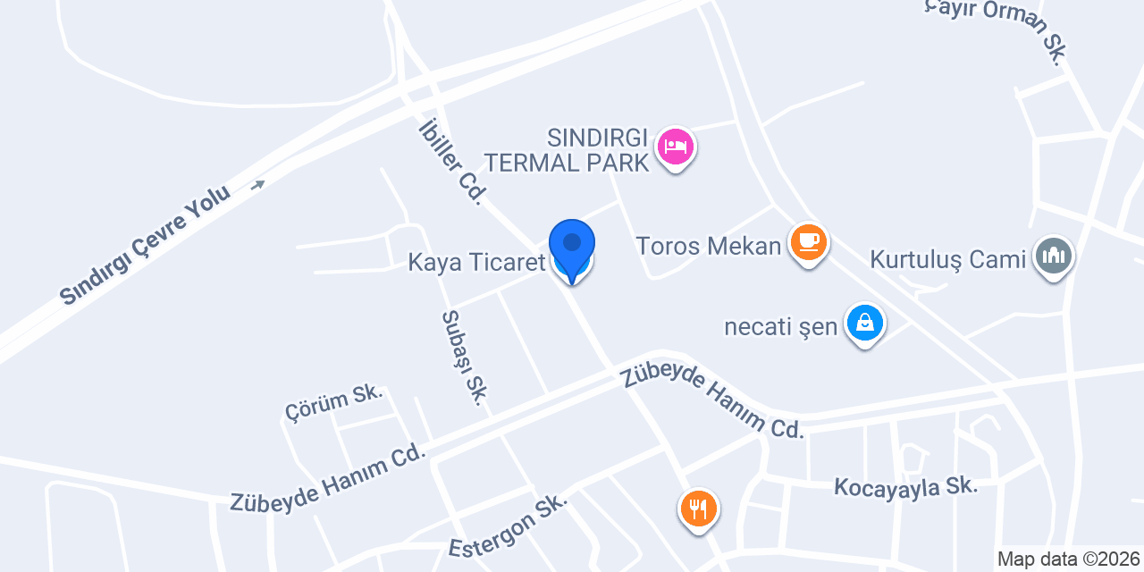 Kaya Ticaret konumu
