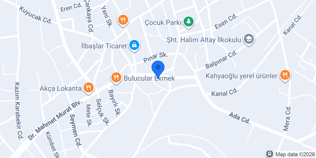 Eroğlu Mobilya konumu