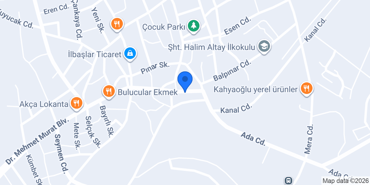 Çandır Eczanesi konumu