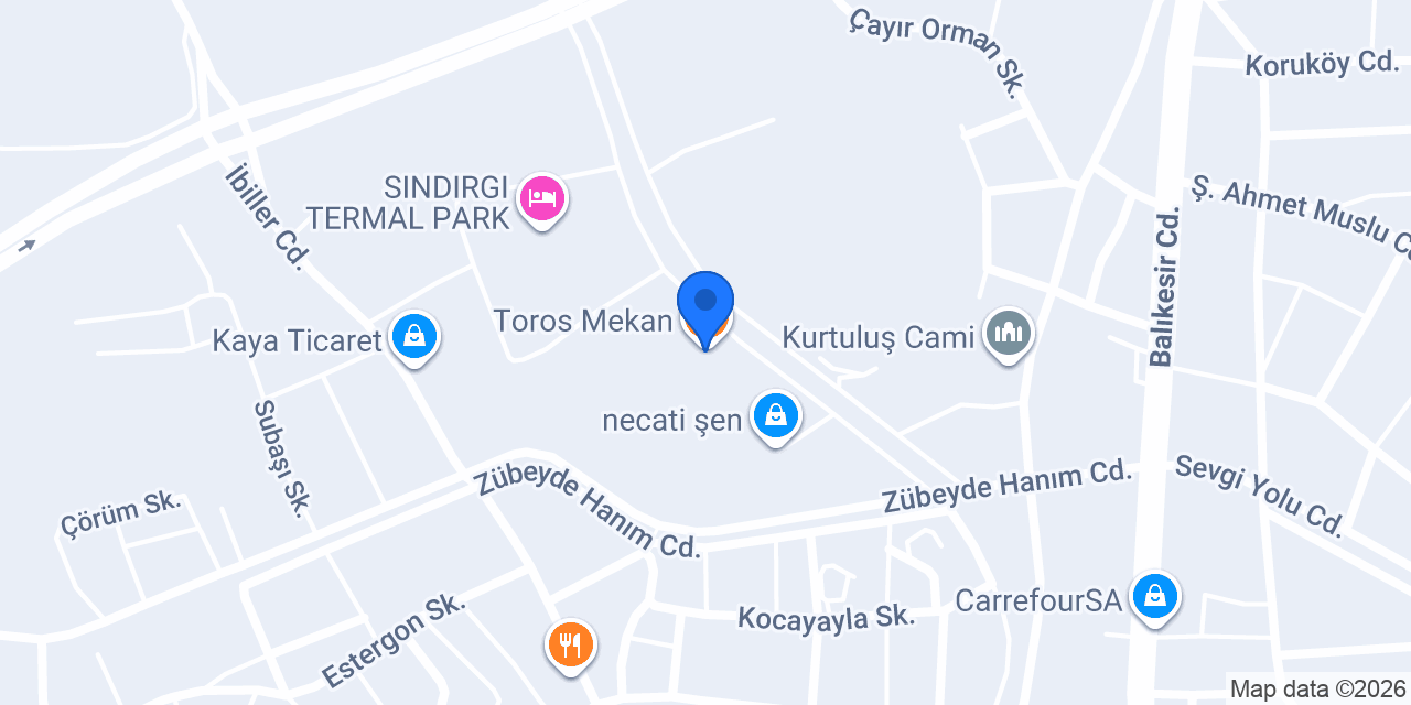 Toros Mekan konumu