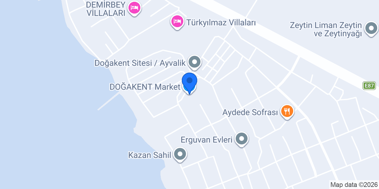 DOĞAKENT Market konumu