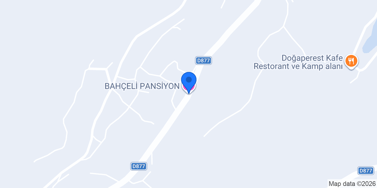 BAHÇELİ PANSİYON konumu