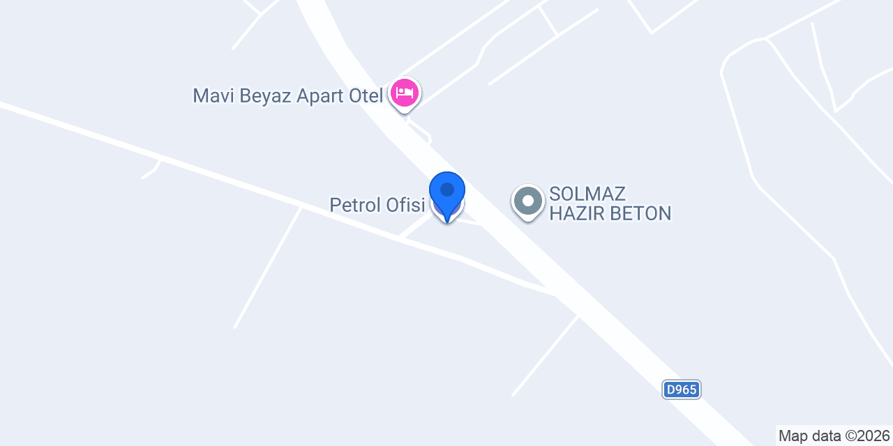 Petrol Ofisi konumu