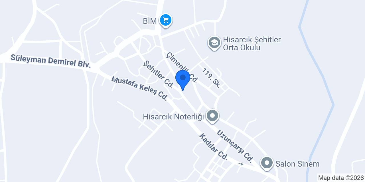 Özen Lokantası konumu