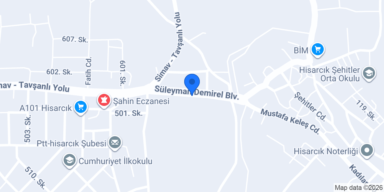 Yıldızlar Ticaret konumu