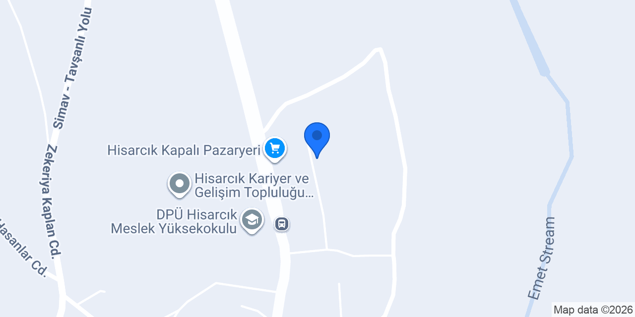 Eylül Kafe Hisarcık konumu