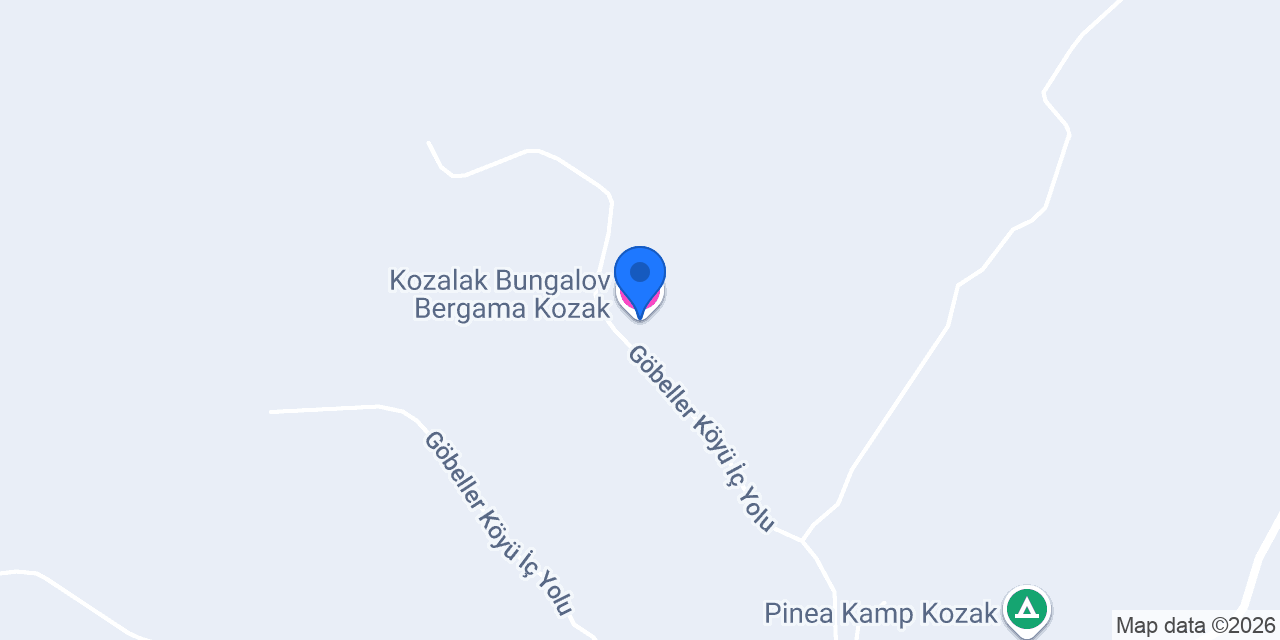 Kozalak Bungalov Bergama Kozak konumu