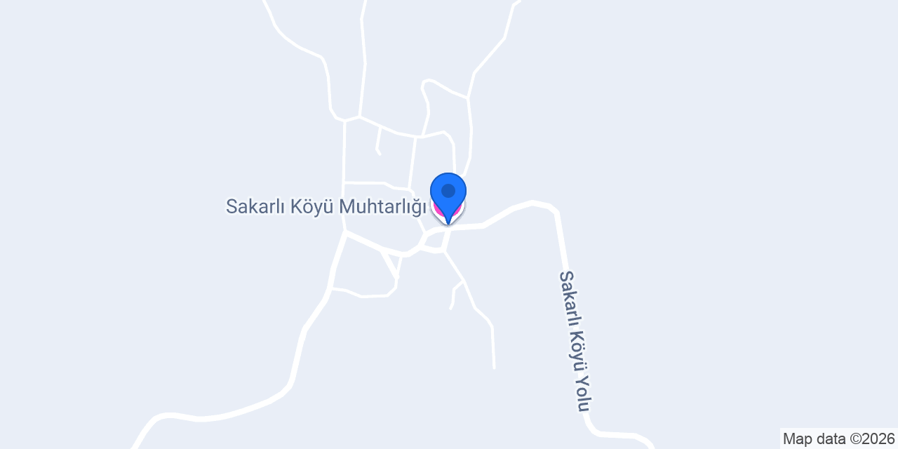 Sakarlı Köyü Muhtarlığı konumu