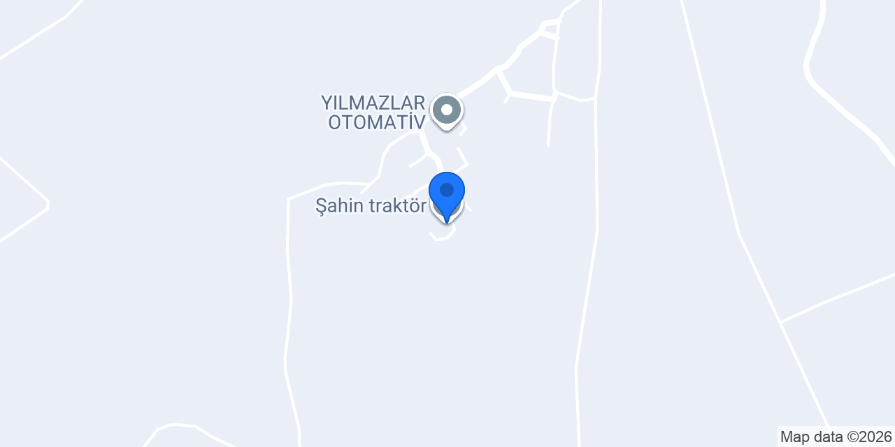 Şahin traktör konumu