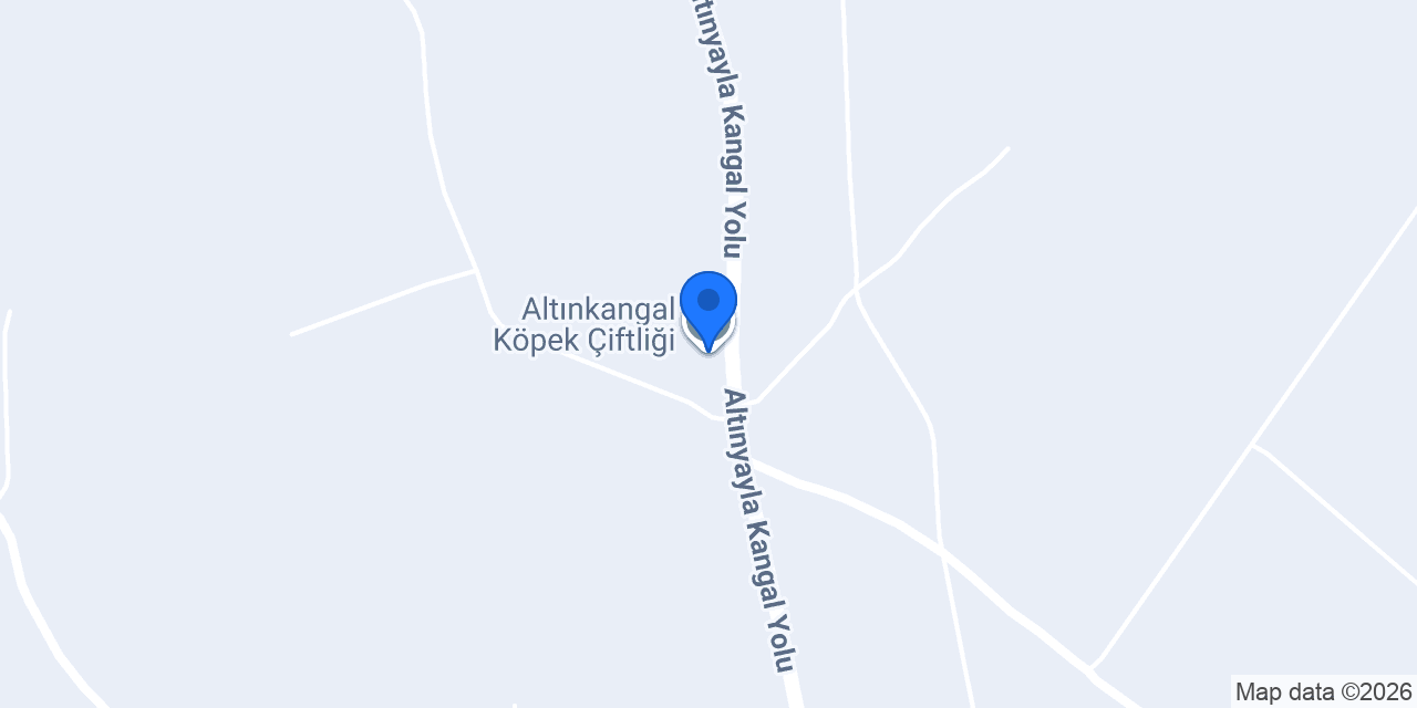 Altınkangal Köpek Çiftliği konumu