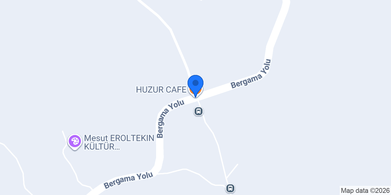 HUZUR CAFE konumu