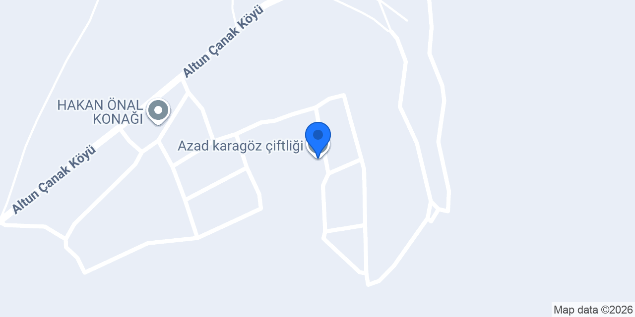 Azad karagöz çiftliği konumu