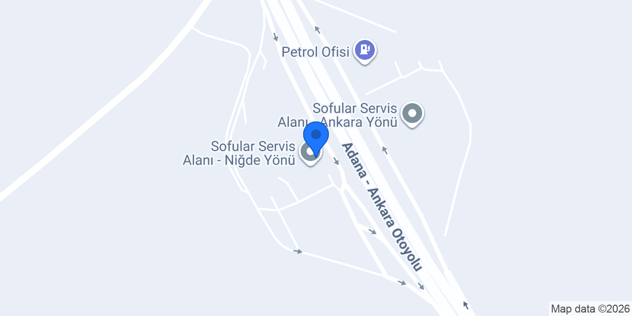 Petrol Ofisi konumu