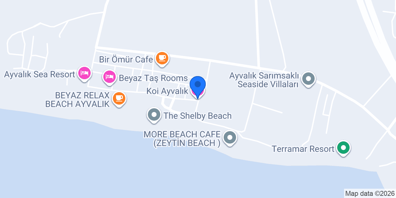 Koi Ayvalık konumu