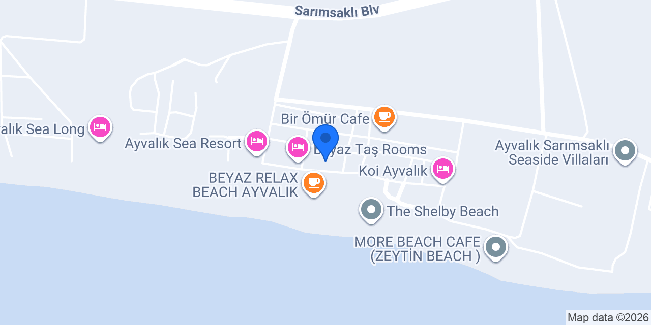 Lider Emlak Sarımsaklı Ayvalık konumu