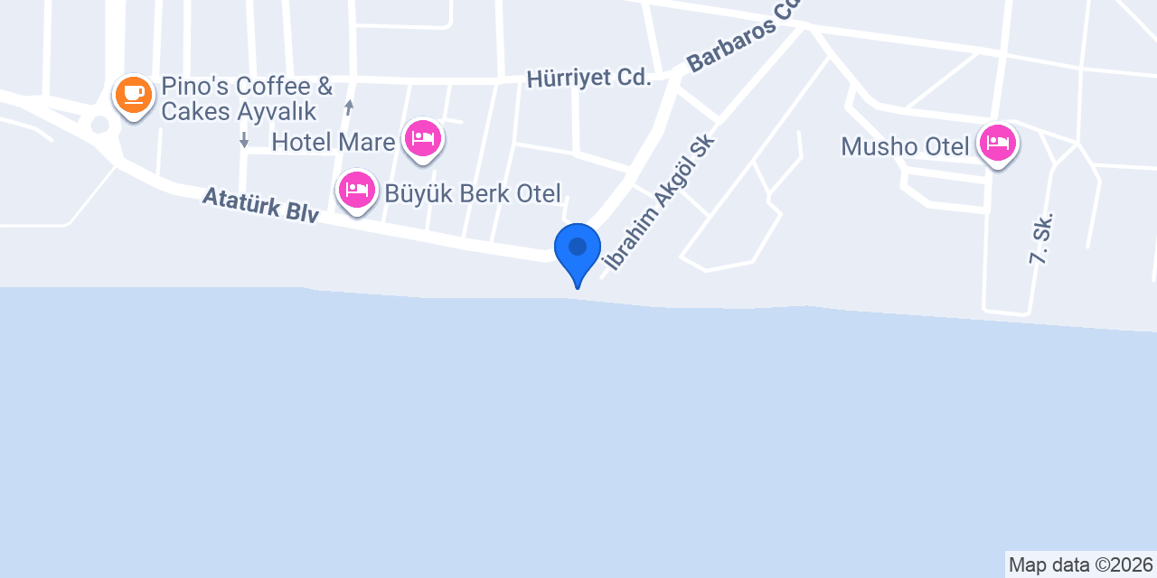 Dak Bar Beach Restaurant konumu