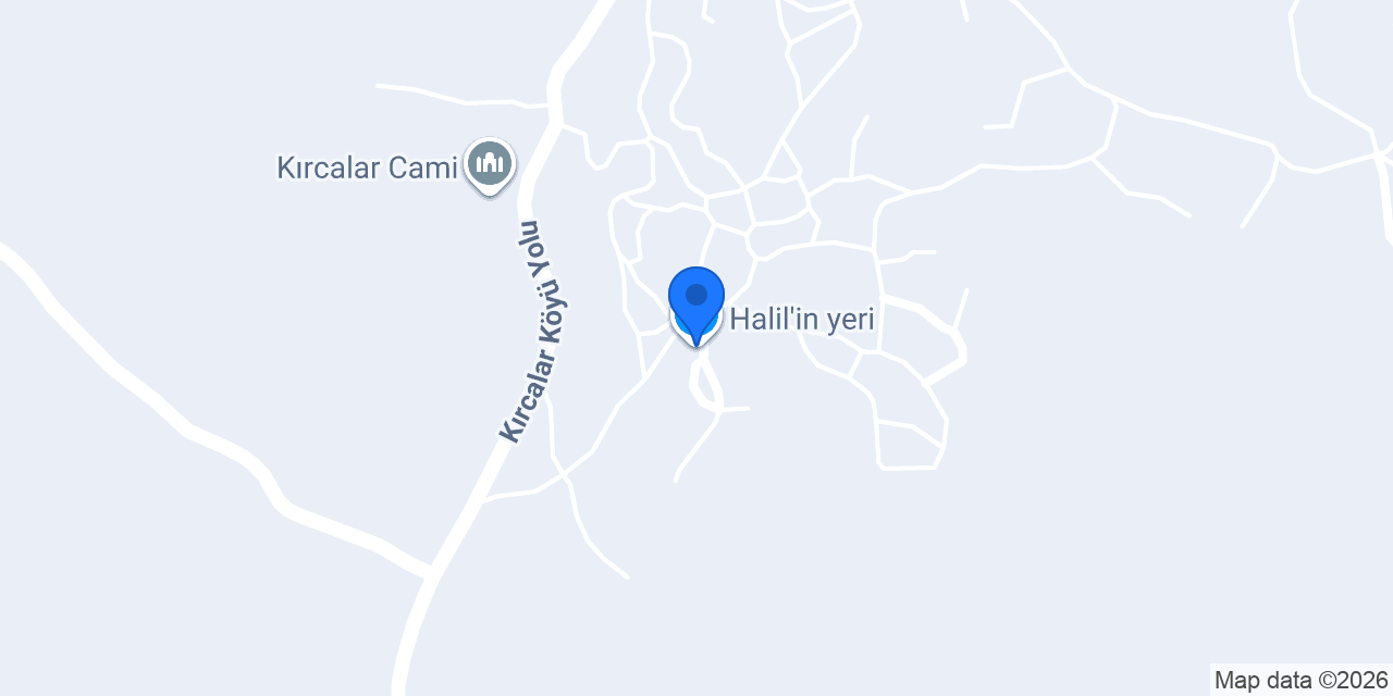 Halil'in yeri konumu