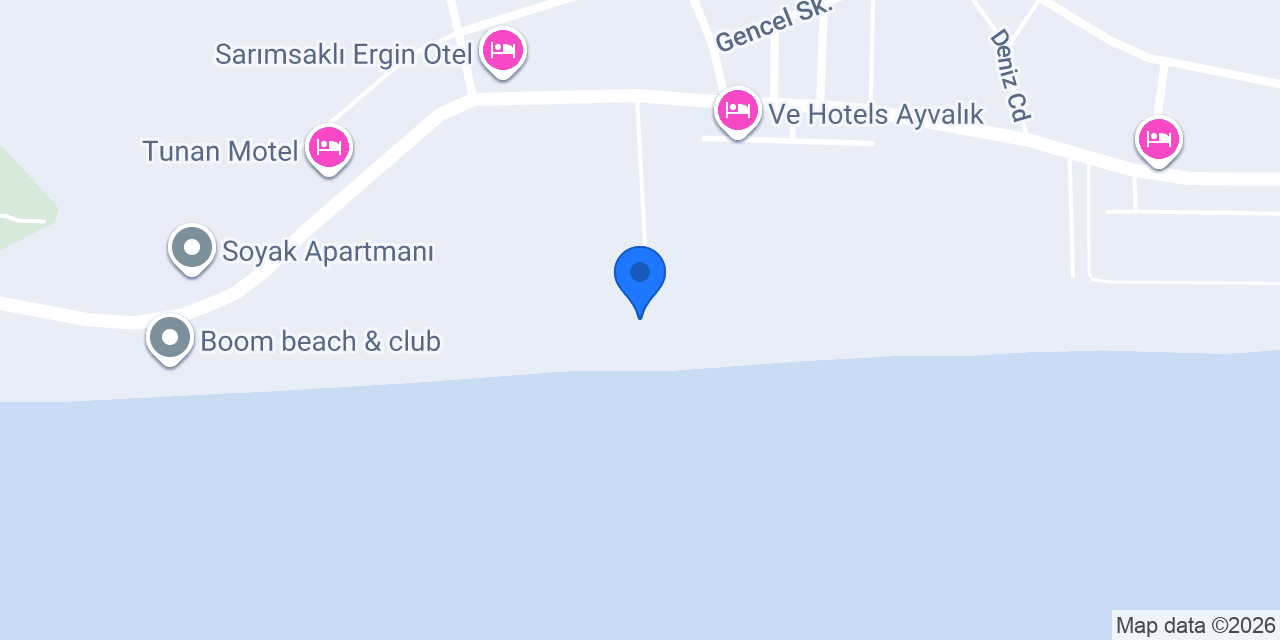 Pandam Beach konumu