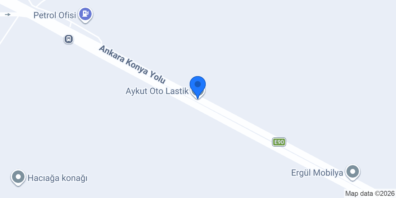 Aykut Oto Lastik konumu