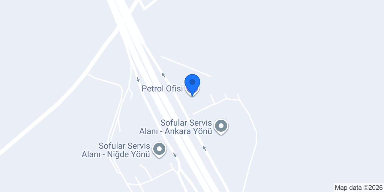 Petrol Ofisi konumu