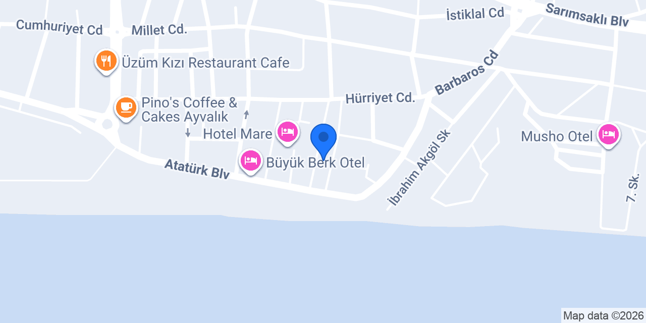 Mostar Otel konumu