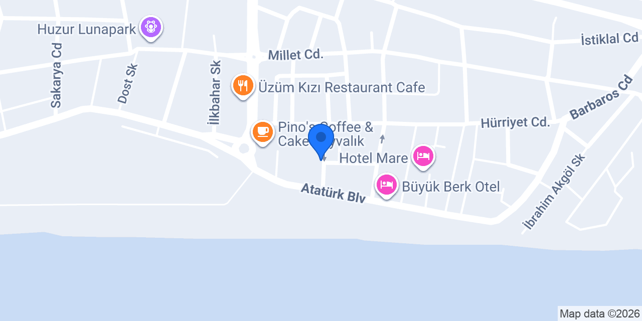 ADALI SUİT APART & OTEL konumu