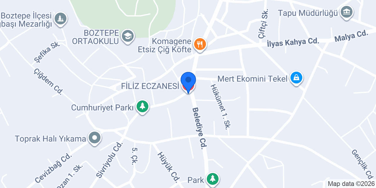 FİLİZ ECZANESİ konumu