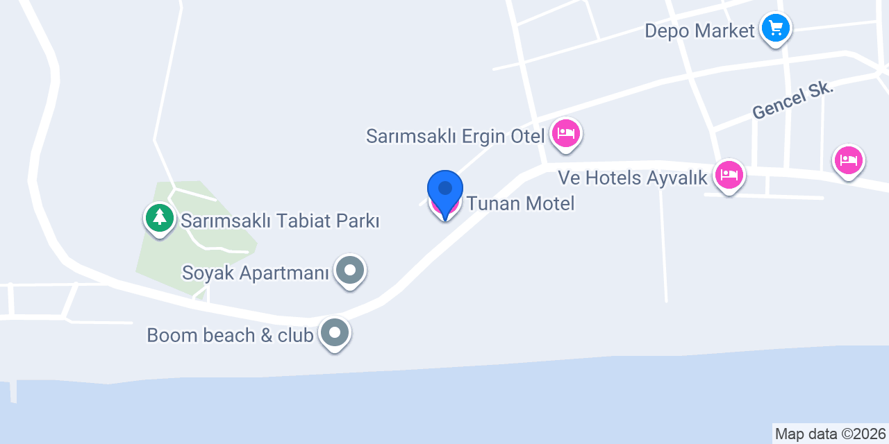Tunan Motel konumu