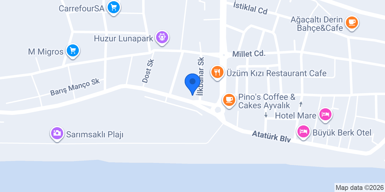 Sila Cafe Sarımsaklı konumu