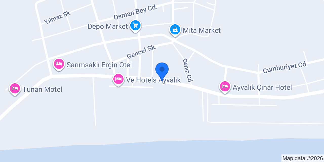 Hotel Billurcu konumu