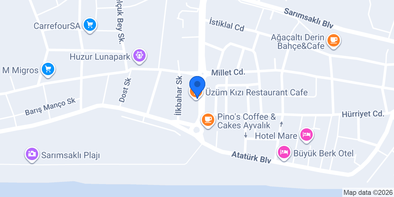 Ulaş Erkek Kuaförü konumu