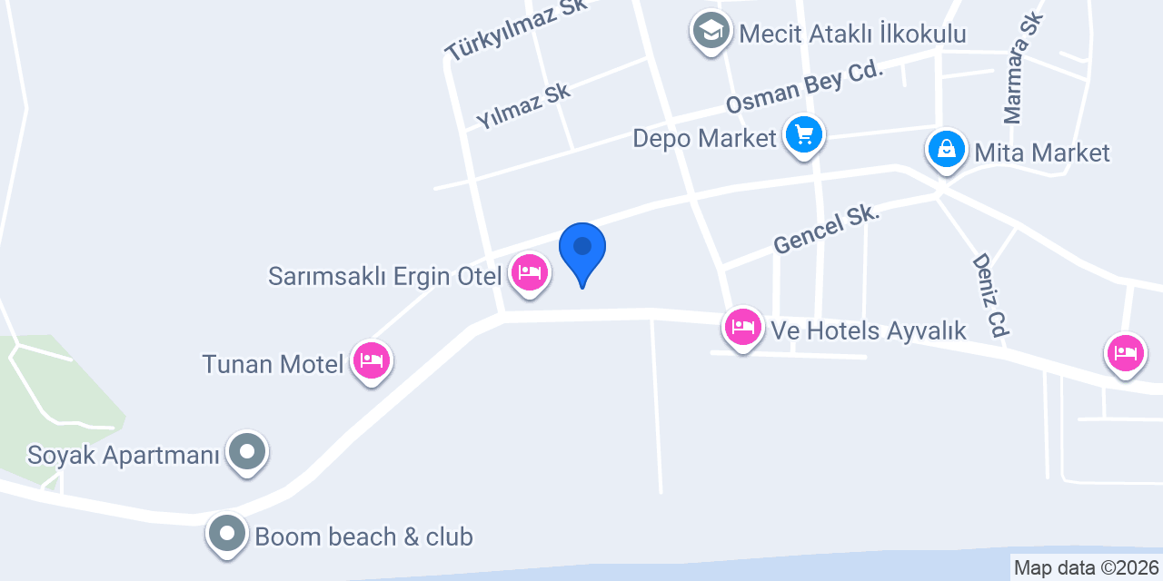 Mulka Otel konumu