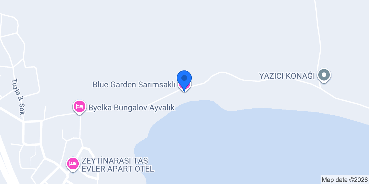 Blue Garden Sarımsaklı konumu