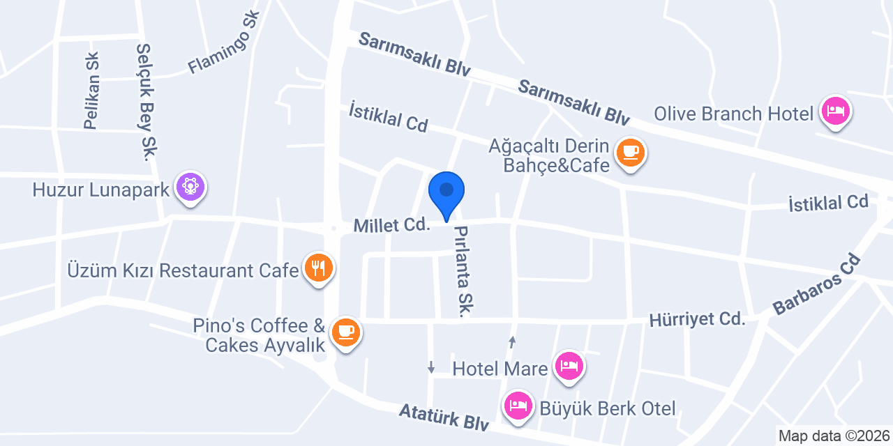 Akın Eczanesi konumu