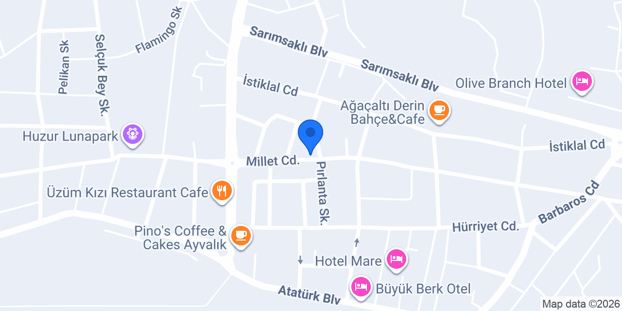 Sarımsaklı Veteriner Kliniği konumu
