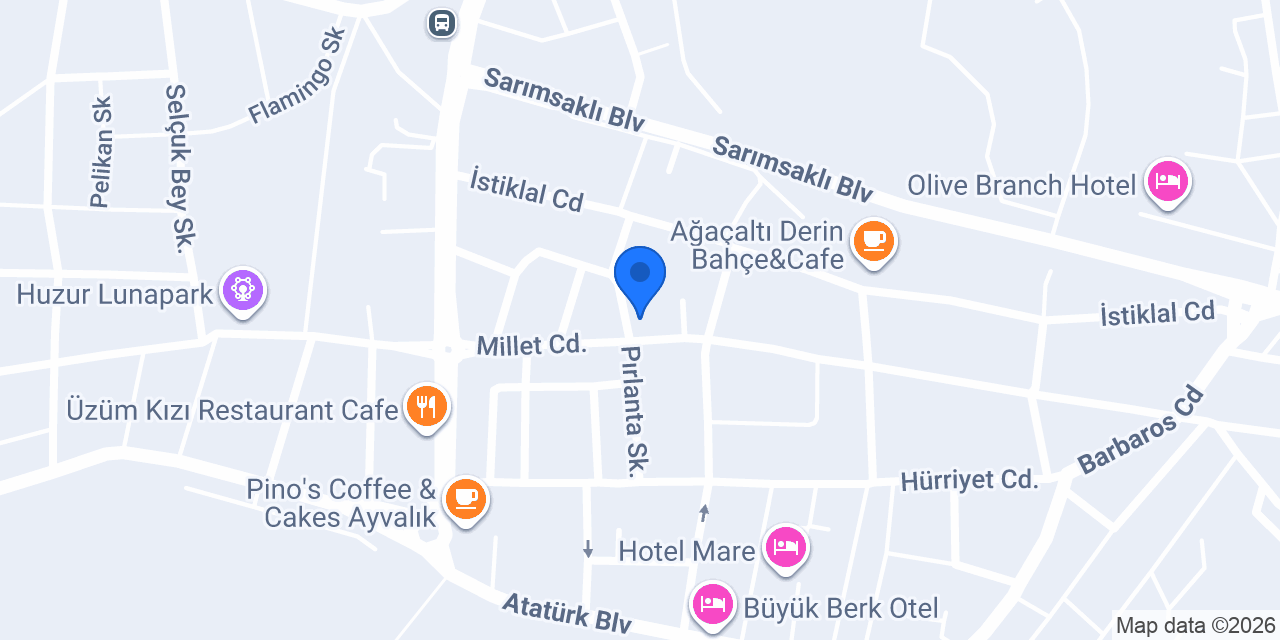 Akın Yapı Market konumu