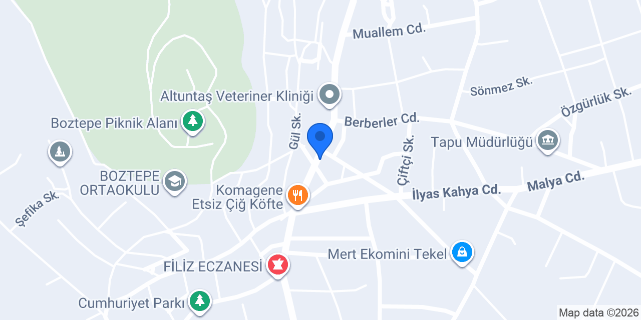 Ay Işığı Veteriner Kliniği konumu