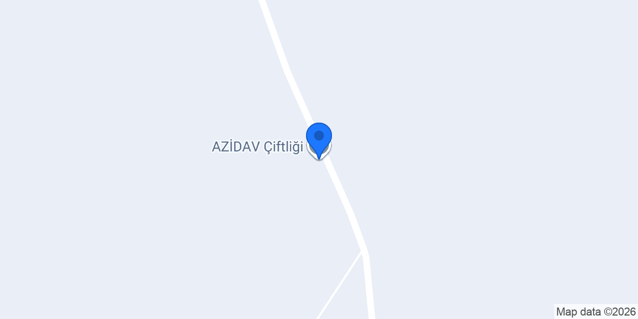 AZİDAV Çiftliği konumu